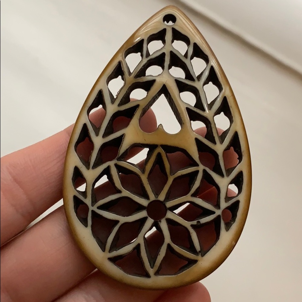 Large Carved pendant